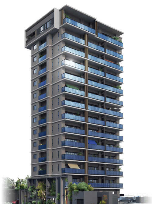 アーティックス黒原フォートガルデ外観CG