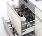 コンロ下スライド