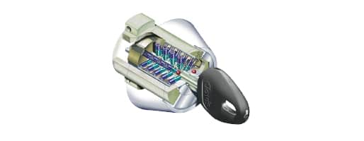 ディンプルキー・シリンダー錠